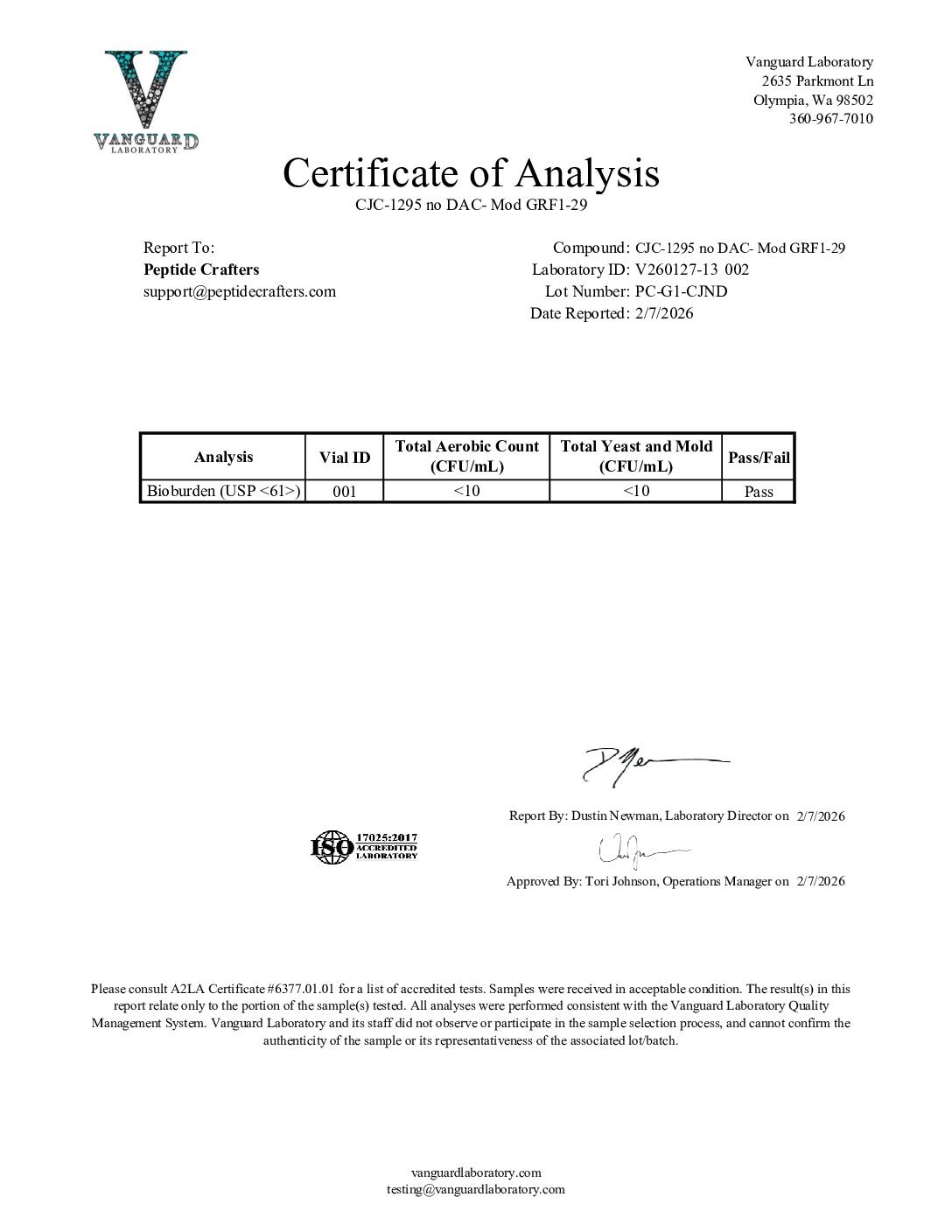 CJC-1295 No DAC – Mod GRF 1-29 – (5mg) 4 10eee