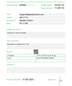 GLP-2 (T) 80mg – In large capacity 5mL Vial (Lyophilized Powder) 7 28eee