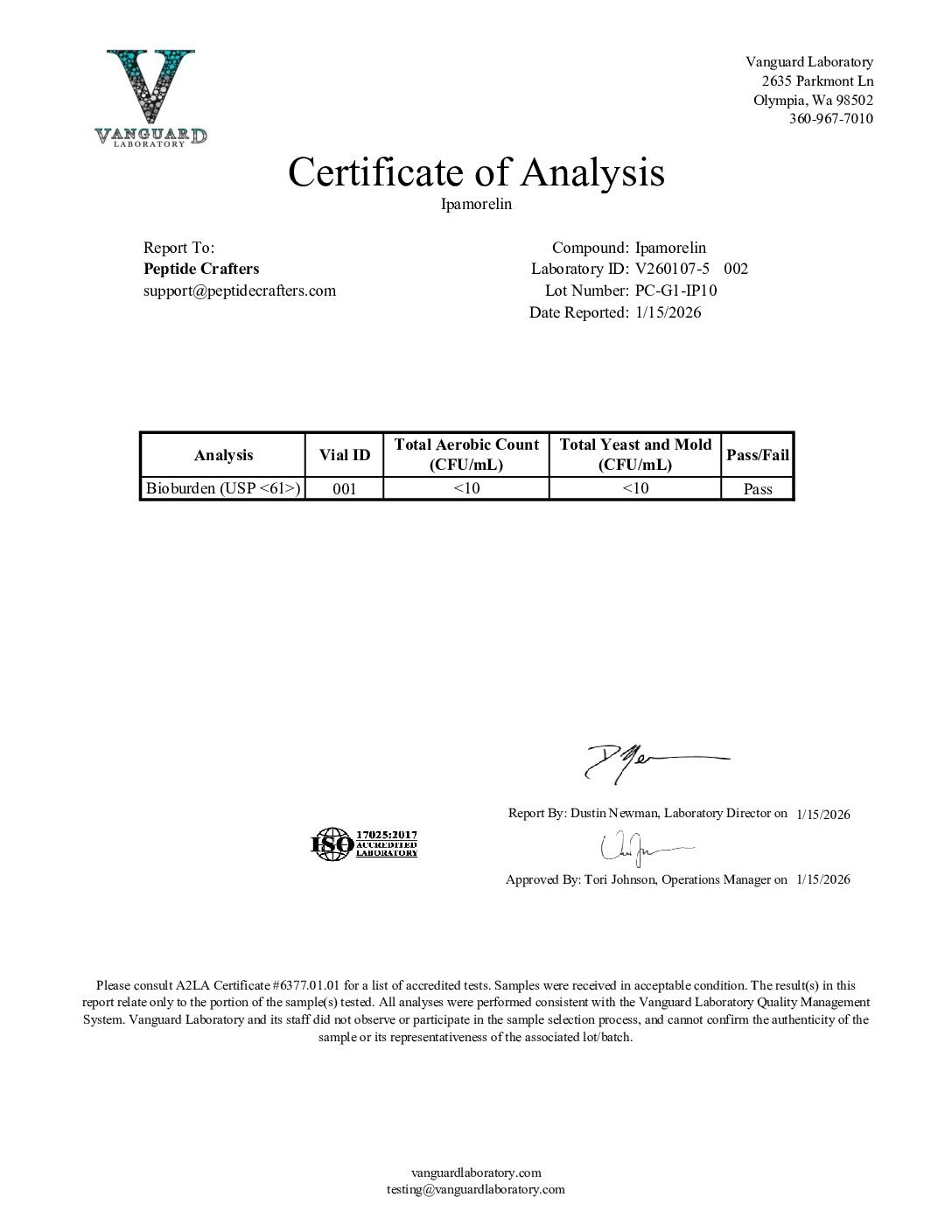 Ipamorelin (10mg) 4 37eee