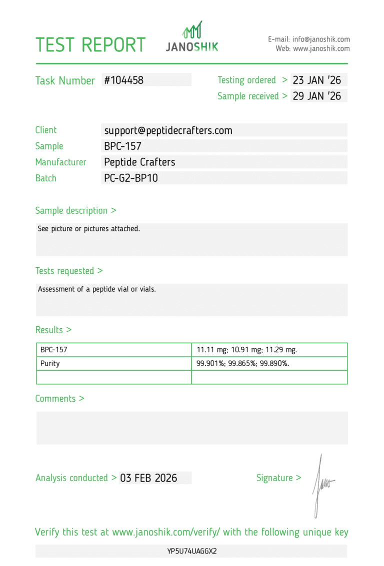 BPC-157 (10mg) 2 5e 1