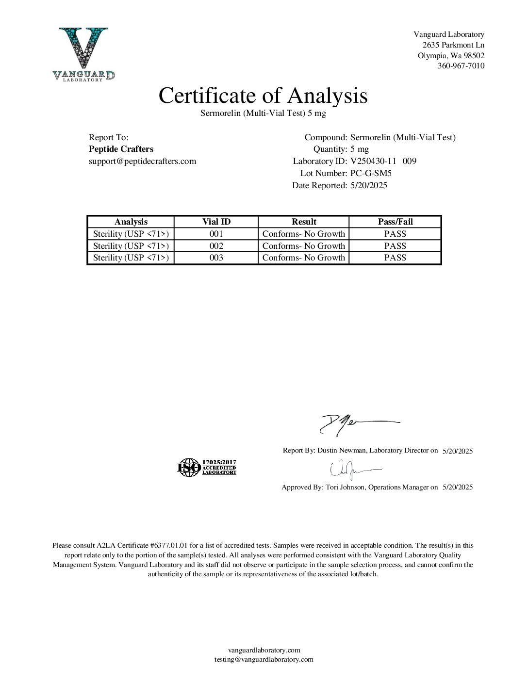 Sermorelin (5mg) 4 61eee