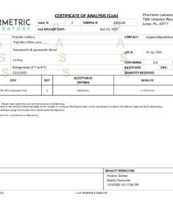 Tesamorelin (11mg) + Ipamorelin (3mg) Blend 6 66ee