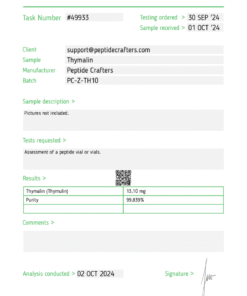 Thymalin (Thymulin) – (10mg) 7 69eee